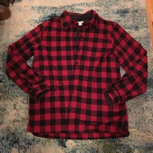 Ll Bean Fleece Flannel